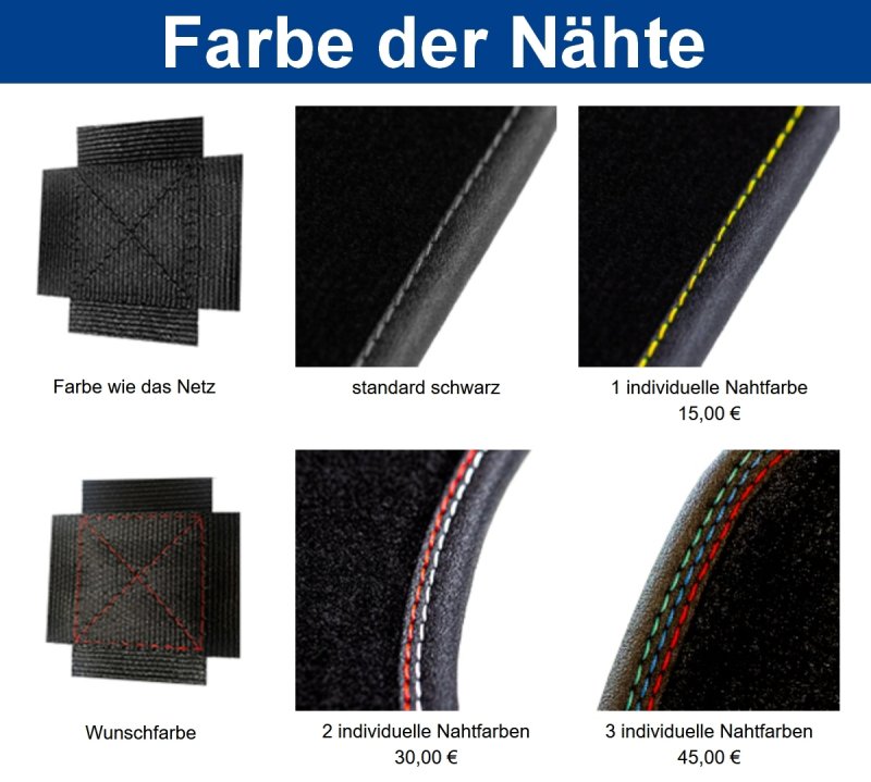Clubsport Komplettset - Strebe mit Netz und Teppich für Audi A3 / S3 8L